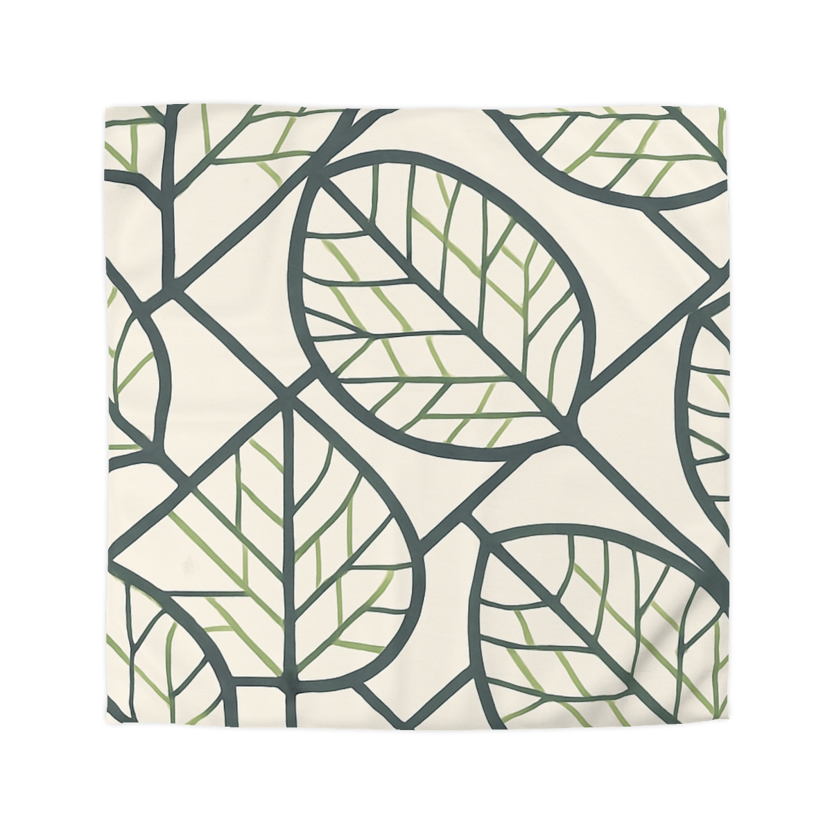 Venation Circuit Grid custom duvets