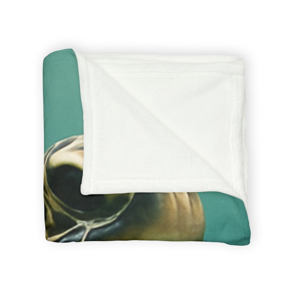 Amber Stillness Green Sea Turtle trendy patterned blankets