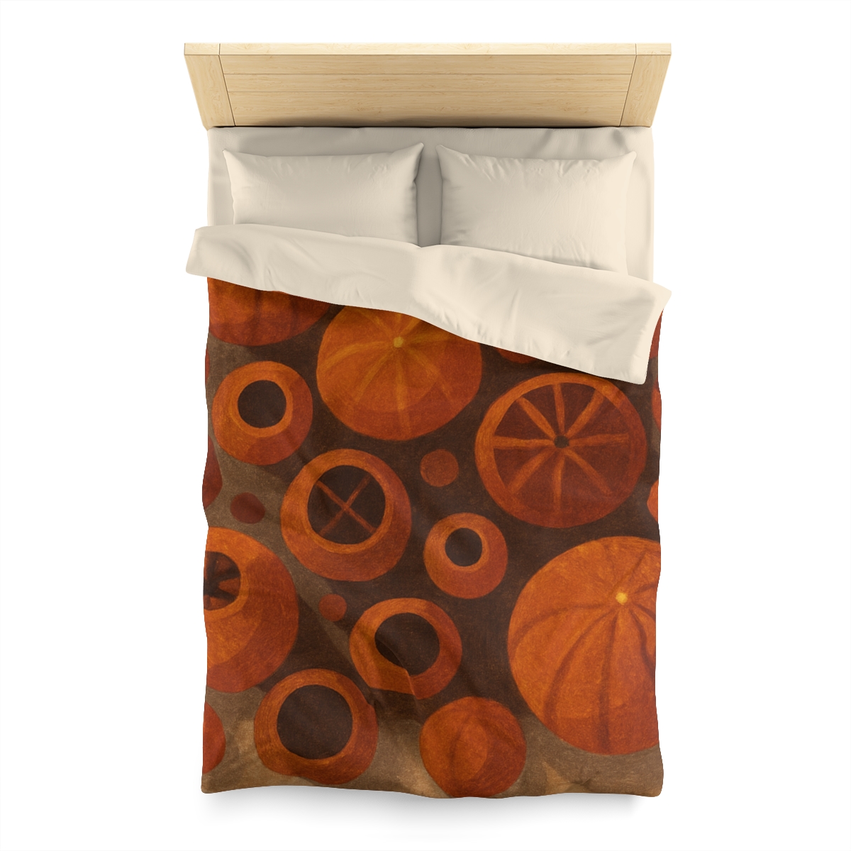 Seed Pod Cluster Mosaic duvets for gifts