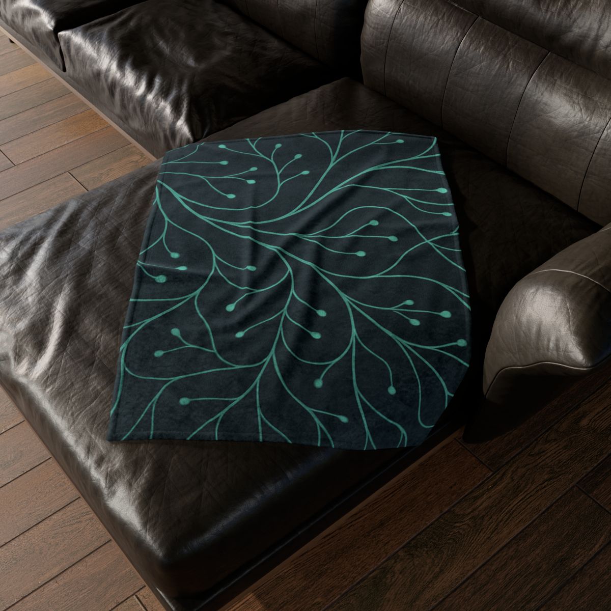 Vine Circuit Network decorative home blankets