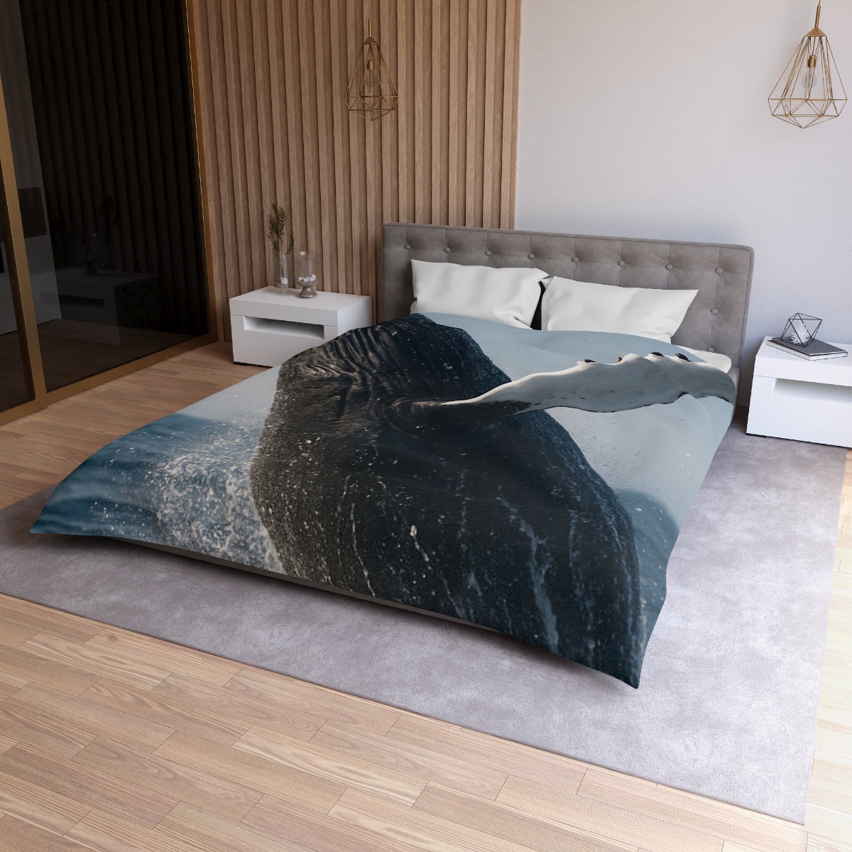 Tidal Song Humpback Whale trendy bedroom duvets