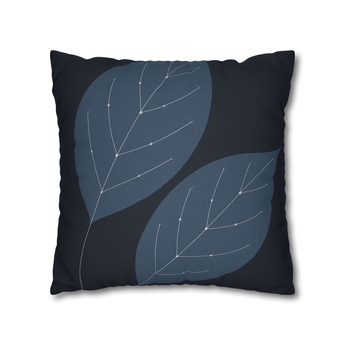 Leaf Vein Constellation Map designer print pillow cases