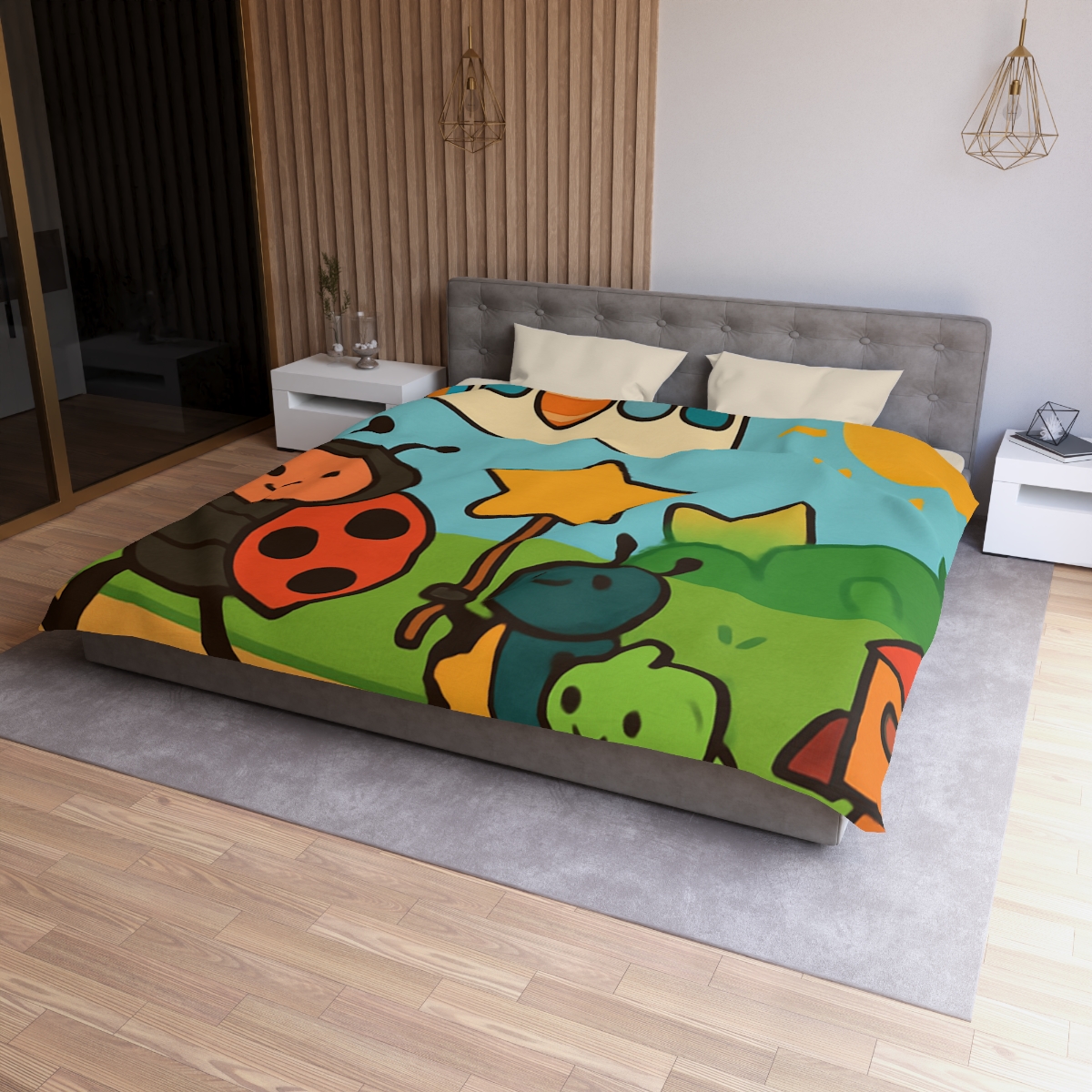 Galaxy Garden Insect Parade duvets for gifts