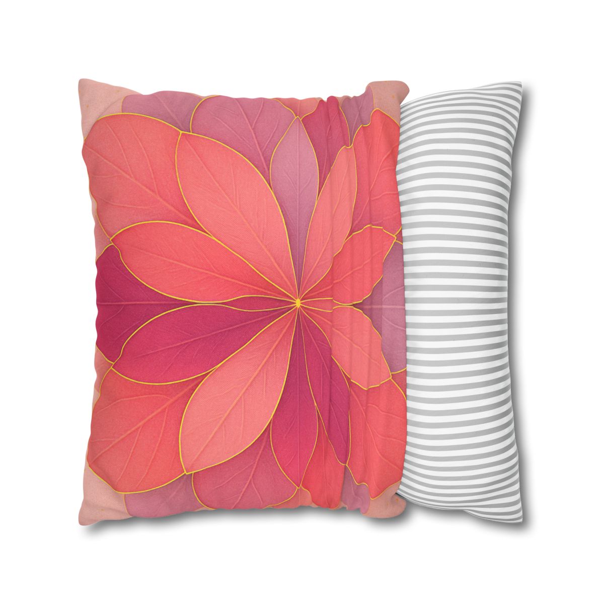 Petal Prism Overlap unique gift pillow cases