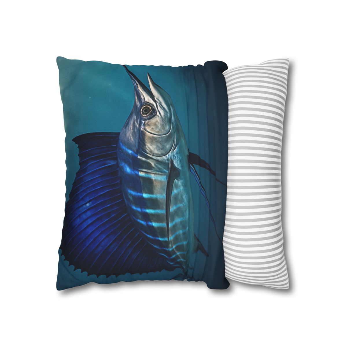 Starlit Surge Sailfish comfortable bedding pillow covers