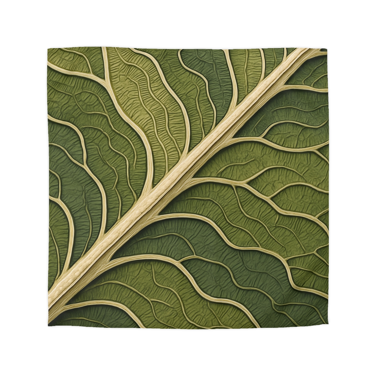Leaf Vein Topography duvets for gifts