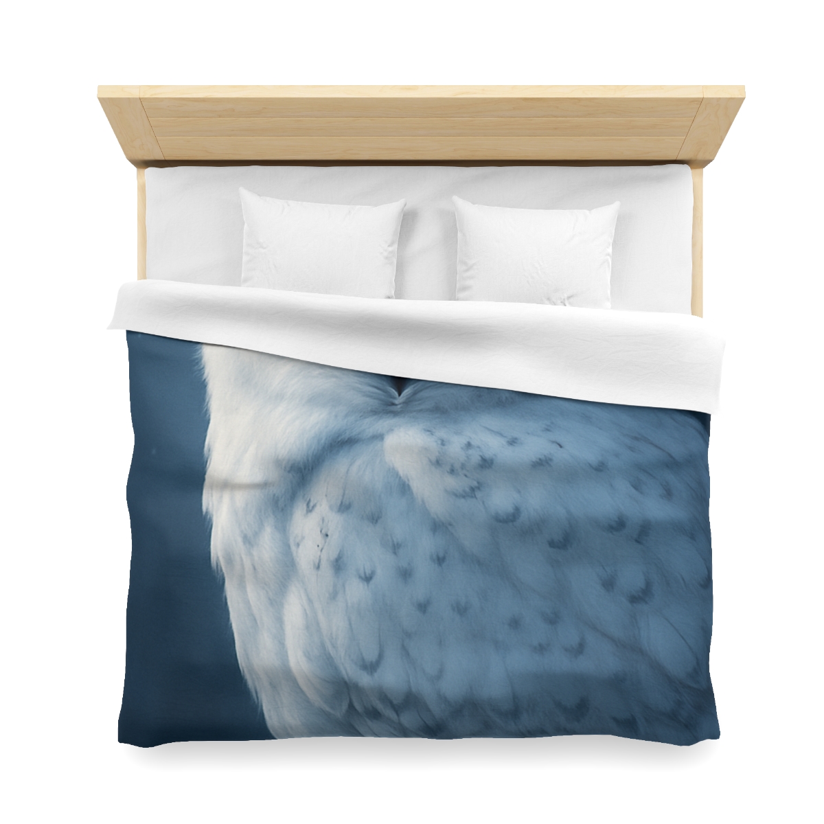 Midnight Watch Snowy Owl warm winter duvets