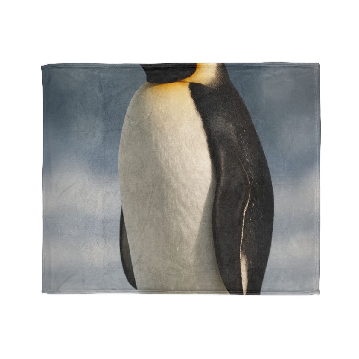 Aurora Drift Emperor Penguin trendy patterned blankets