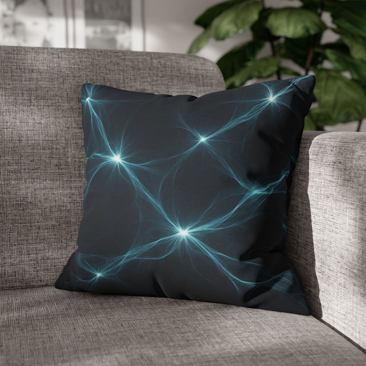 Cosmic Silk Filament Tapestry soft cotton pillow cases