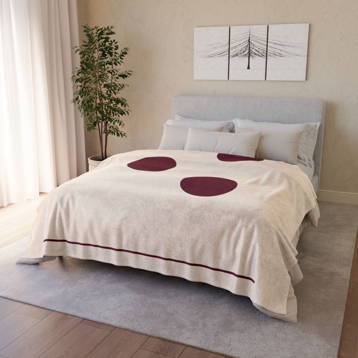 Three Point Triangle Rhythm unique gift blanketscustom blankets
