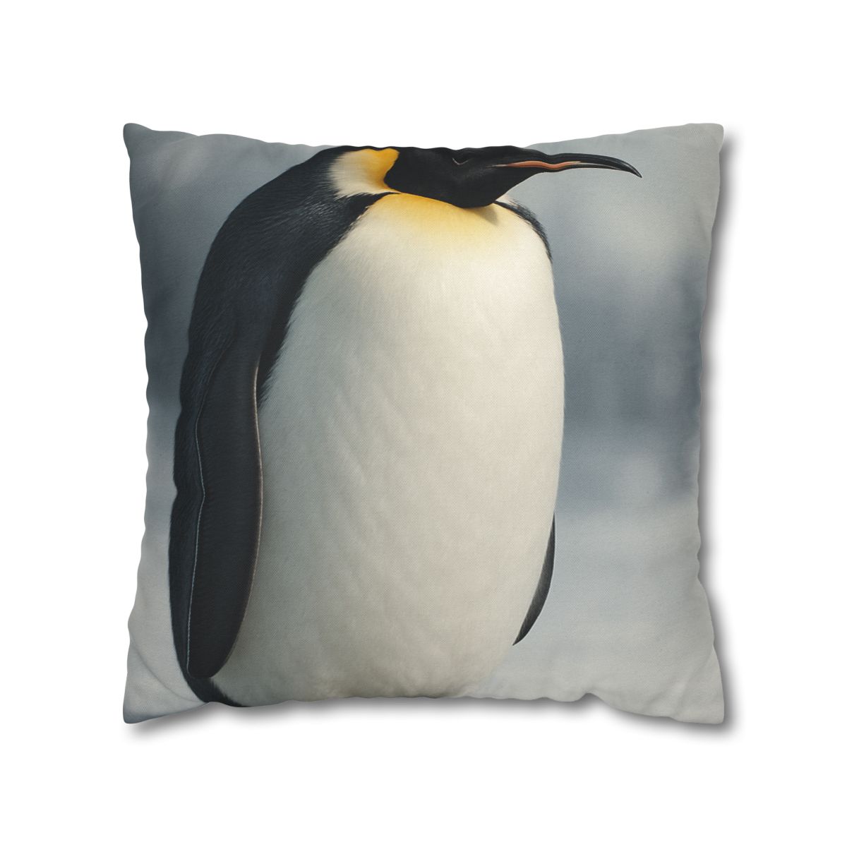Moonlit Vigil Emperor Penguin soft cotton pillow cases