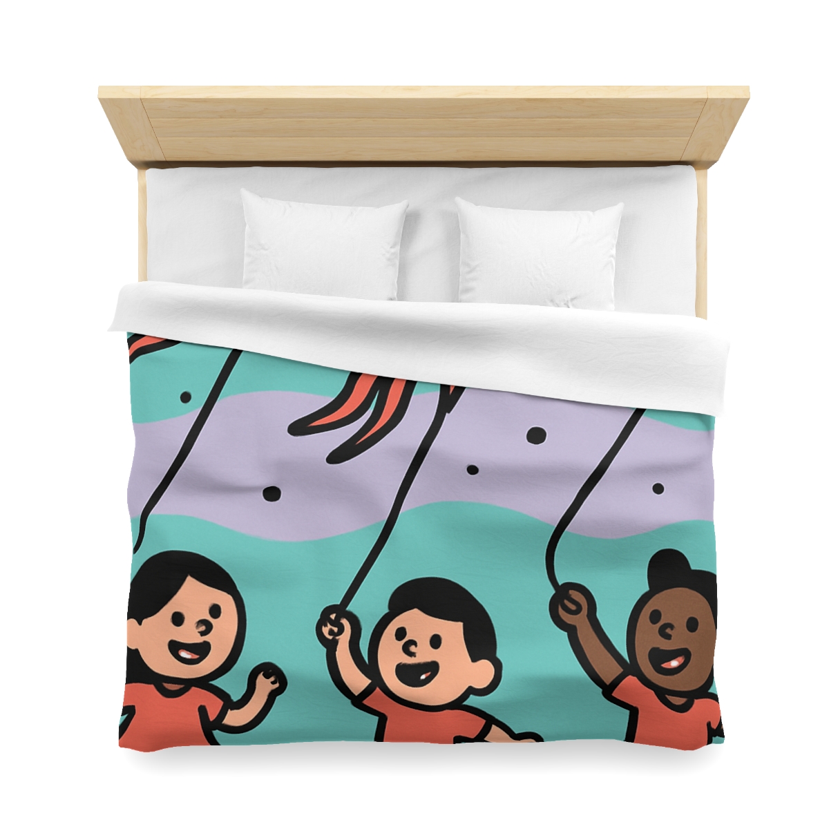 Nebula Kite Race custom duvets