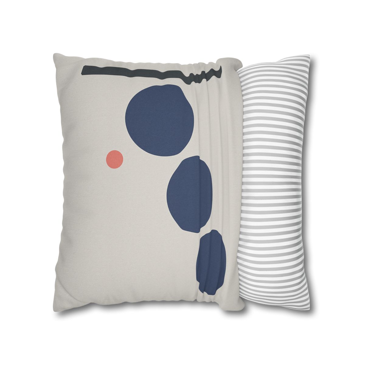 Stepped Circles And Side Bar custom pillow cases