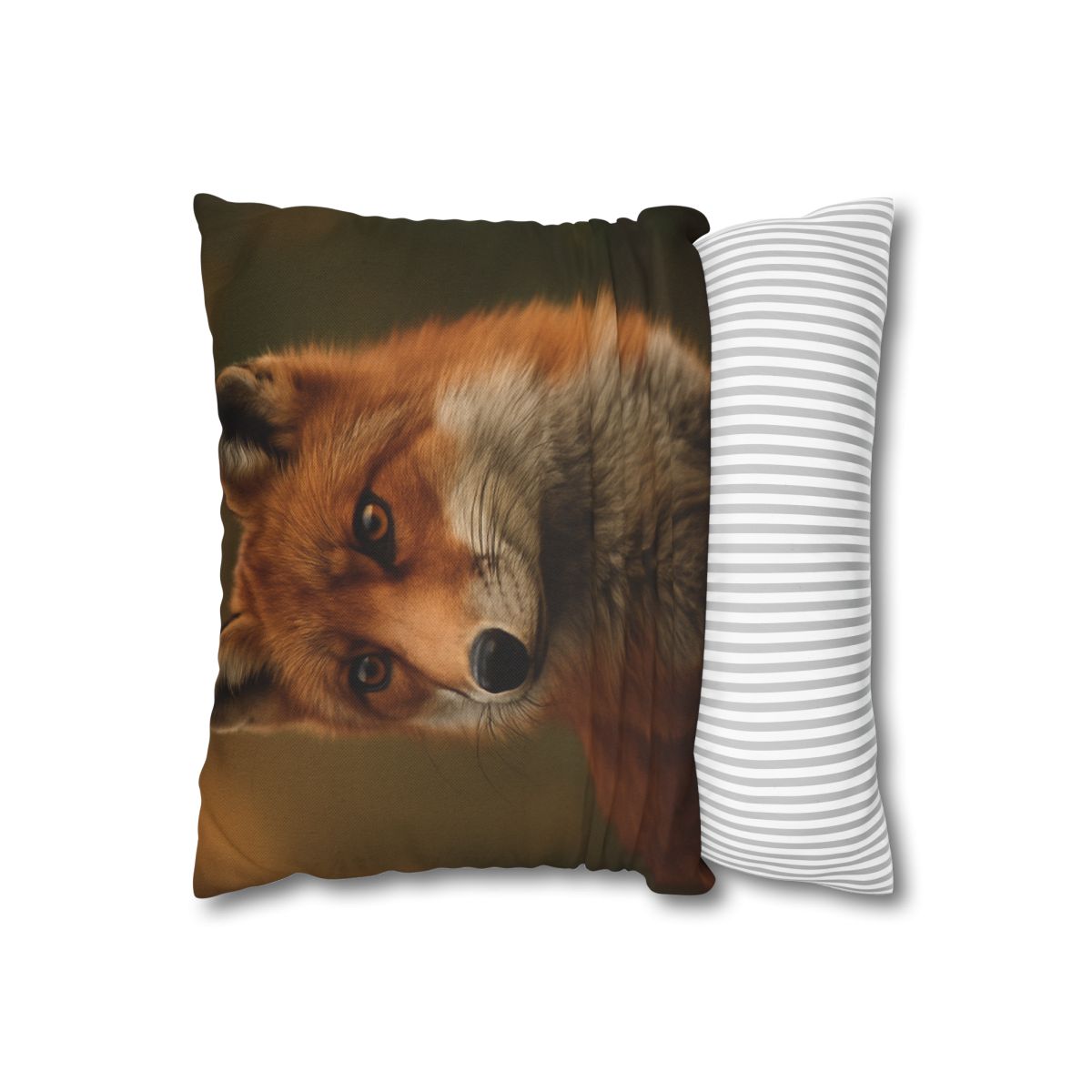 Crimson Whisper Red Fox unique gift pillow cases