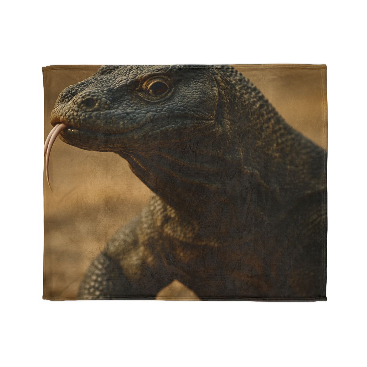 Ancient Sentinel Komodo Dragon warm winter blankets