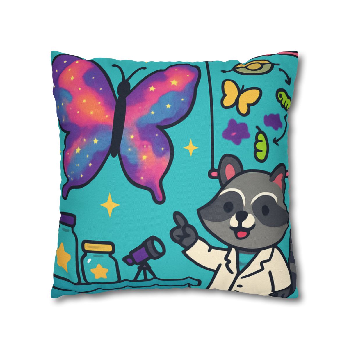 Nebula Garden Butterflies Lab custom pillow cases