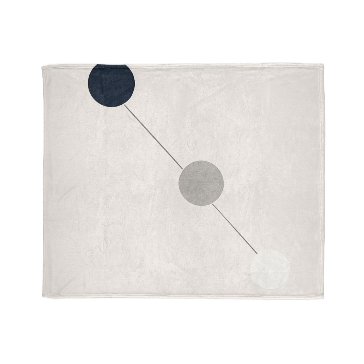 Orbital Triad Alignment decorative home blankets