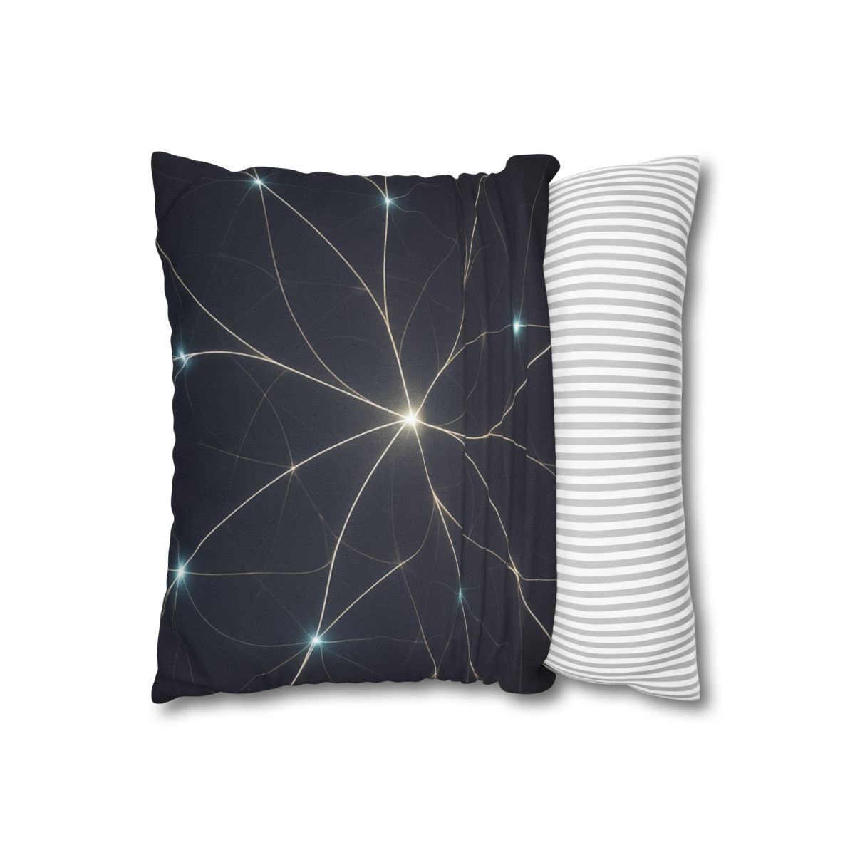 Quantum Dust Lattice designer print pillow cases