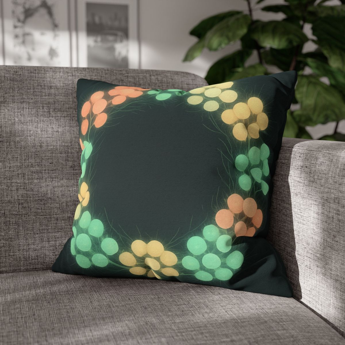 Galactic Seed Halo trendy patterned pillow cases