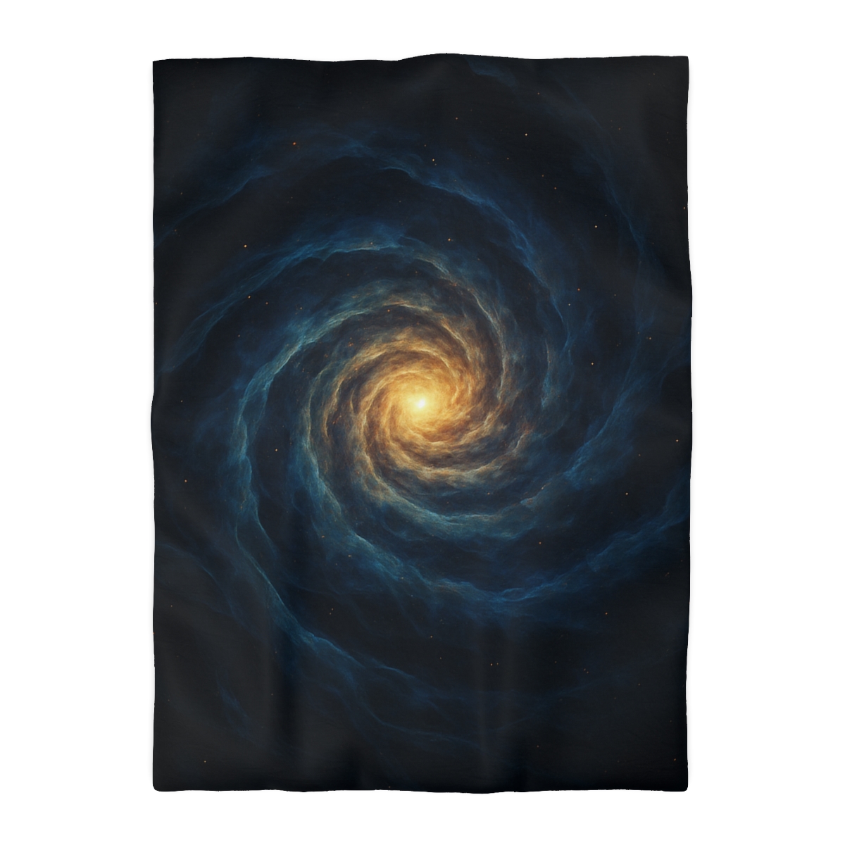 Nebula Spiral Lattice designer printed duvets