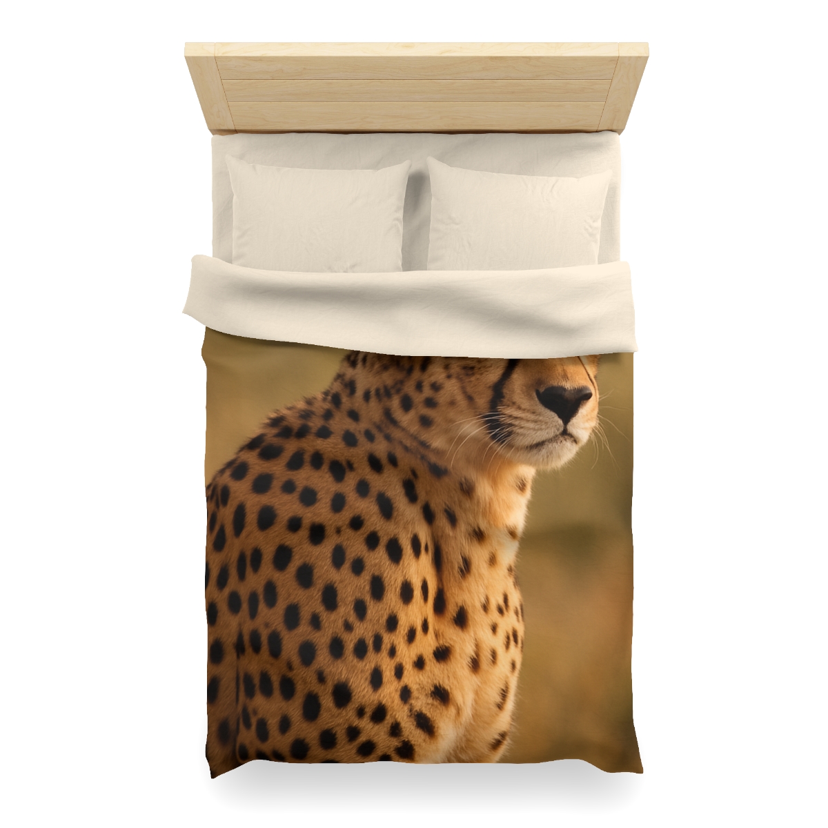 Amber Gaze Cheetah warm winter duvets