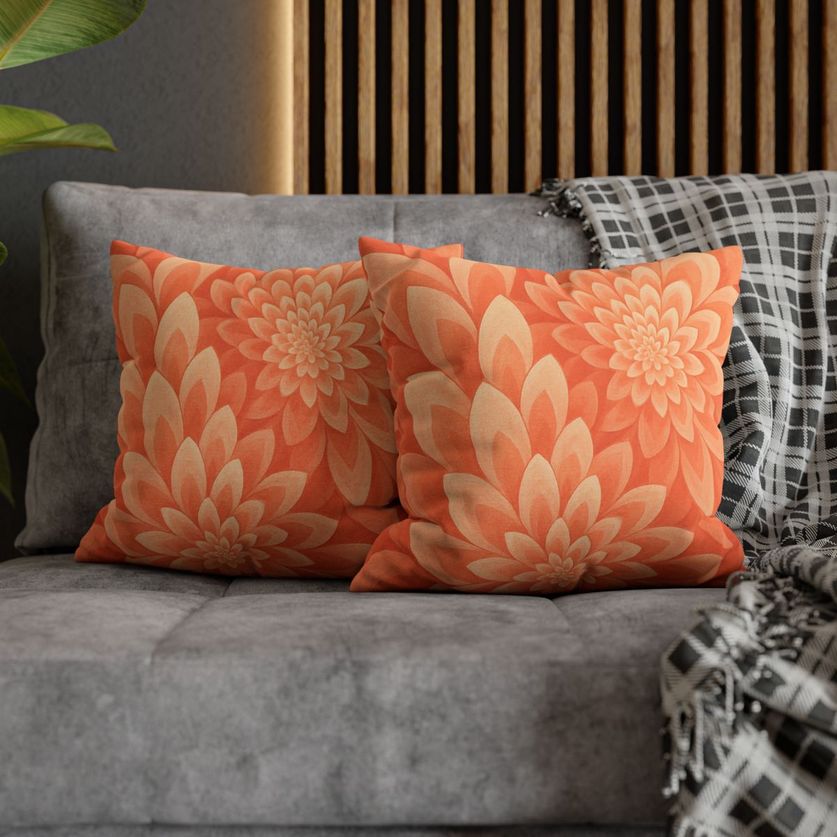 Petal Fractal Cascade trendy patterned pillow cases