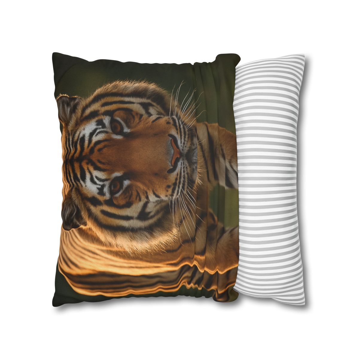 Forest Stalker Bengal Tiger personalized pillow covers