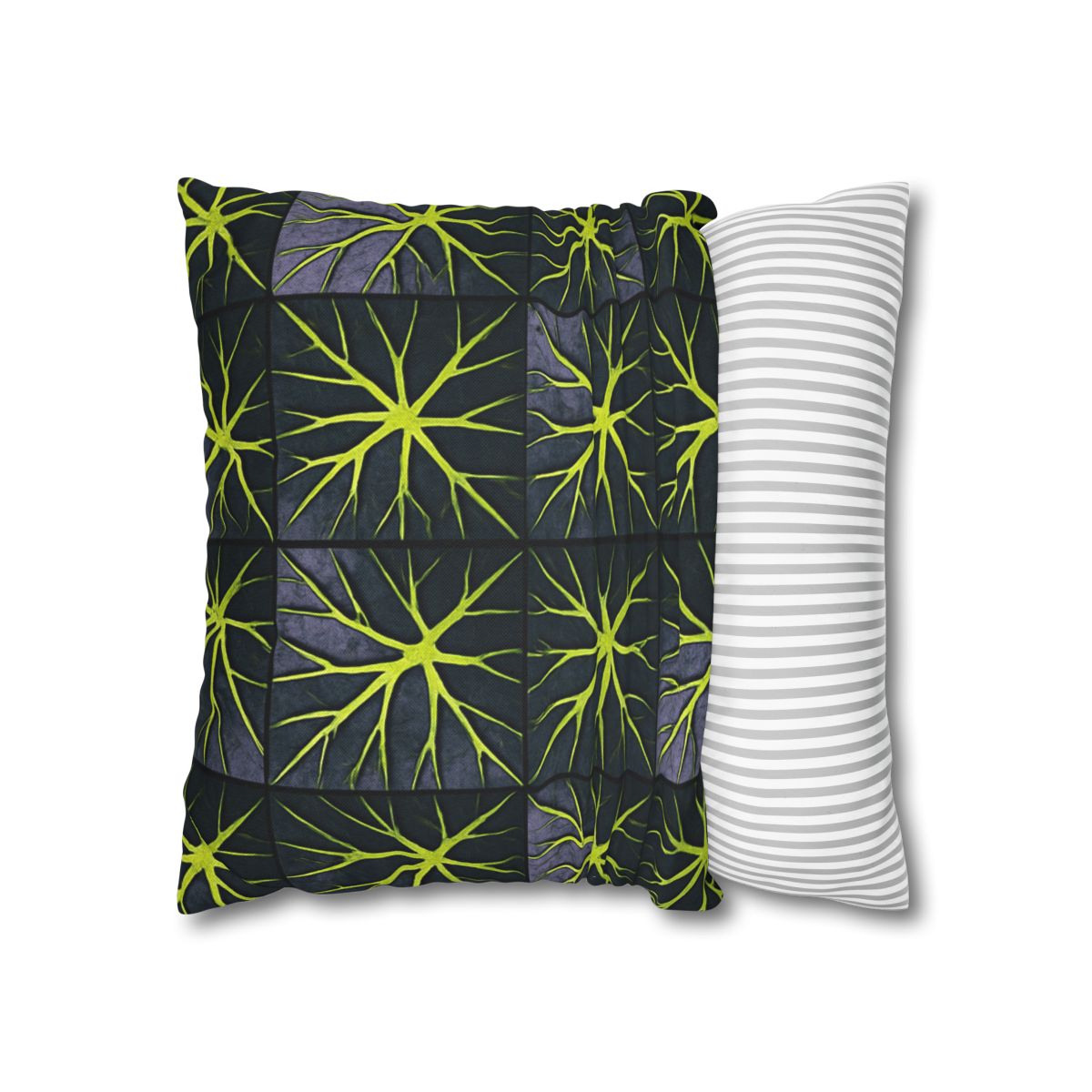Venation Starburst Mosaic designer print pillow cases