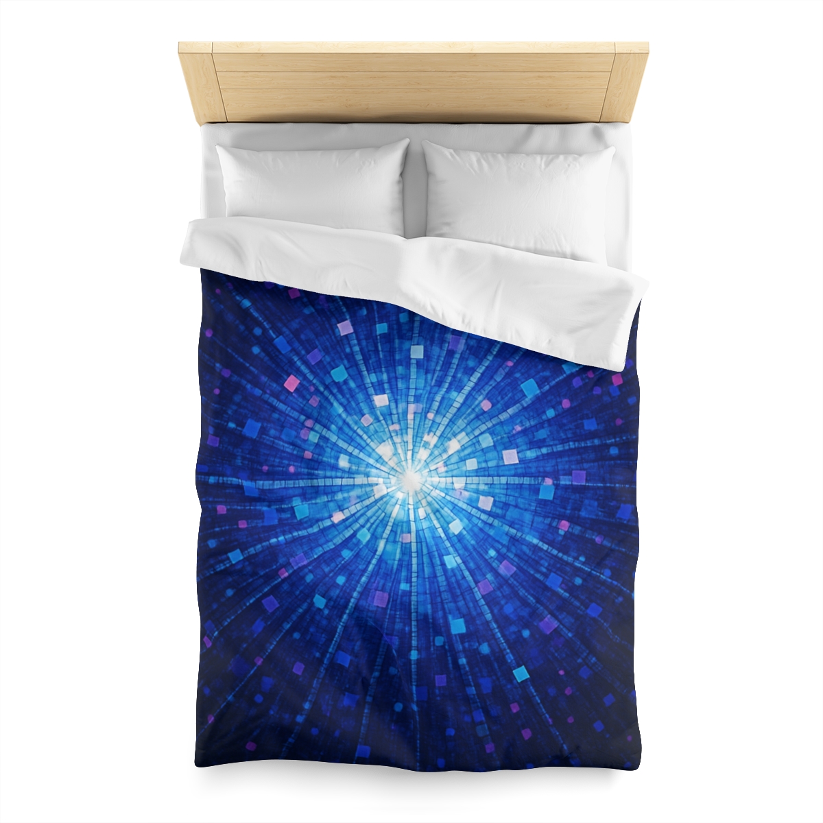Photon Burst Mosaic custom duvets