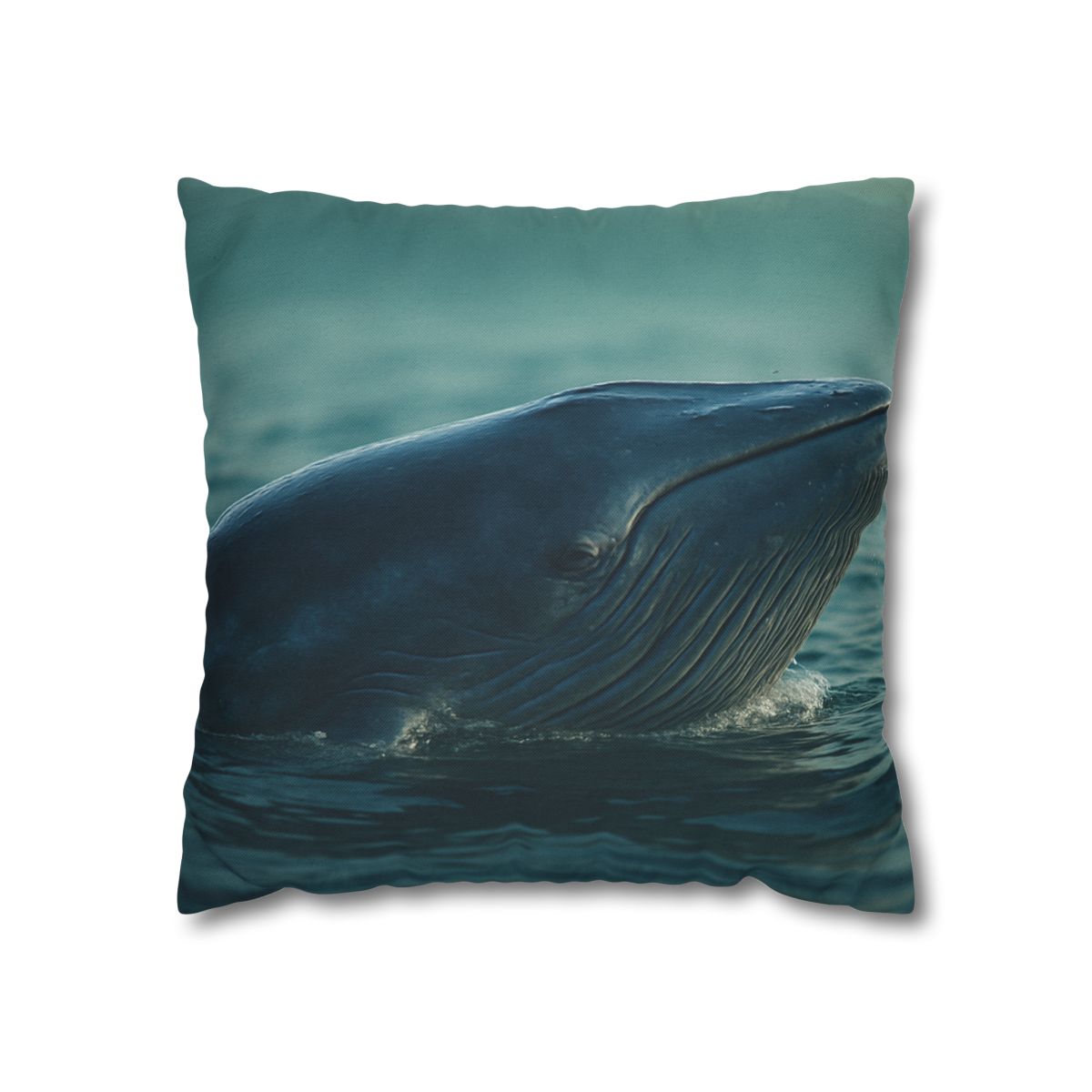 Ocean Song Blue Whale custom pillow cases