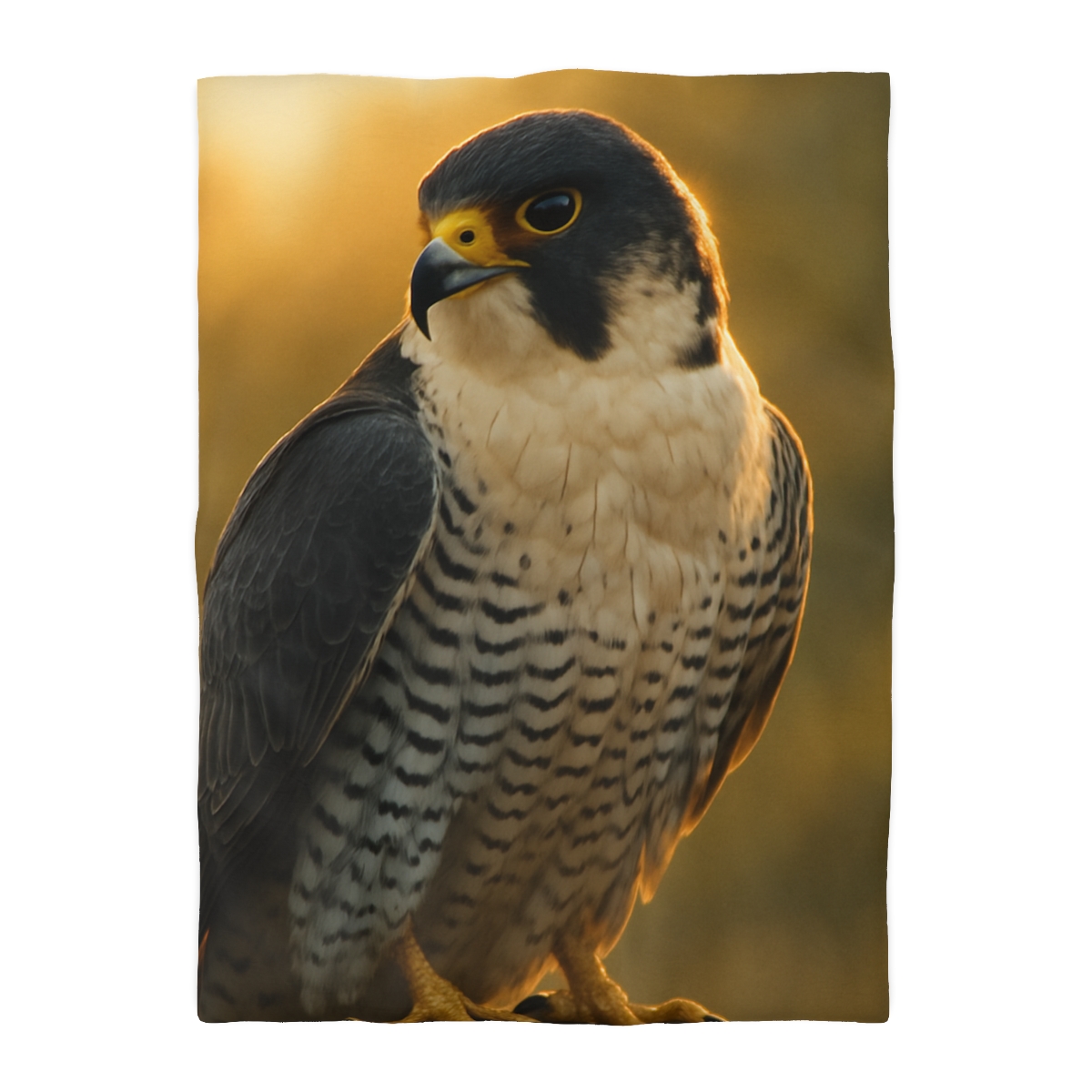 Dawn Arrow Peregrine Falcon designer printed duvets