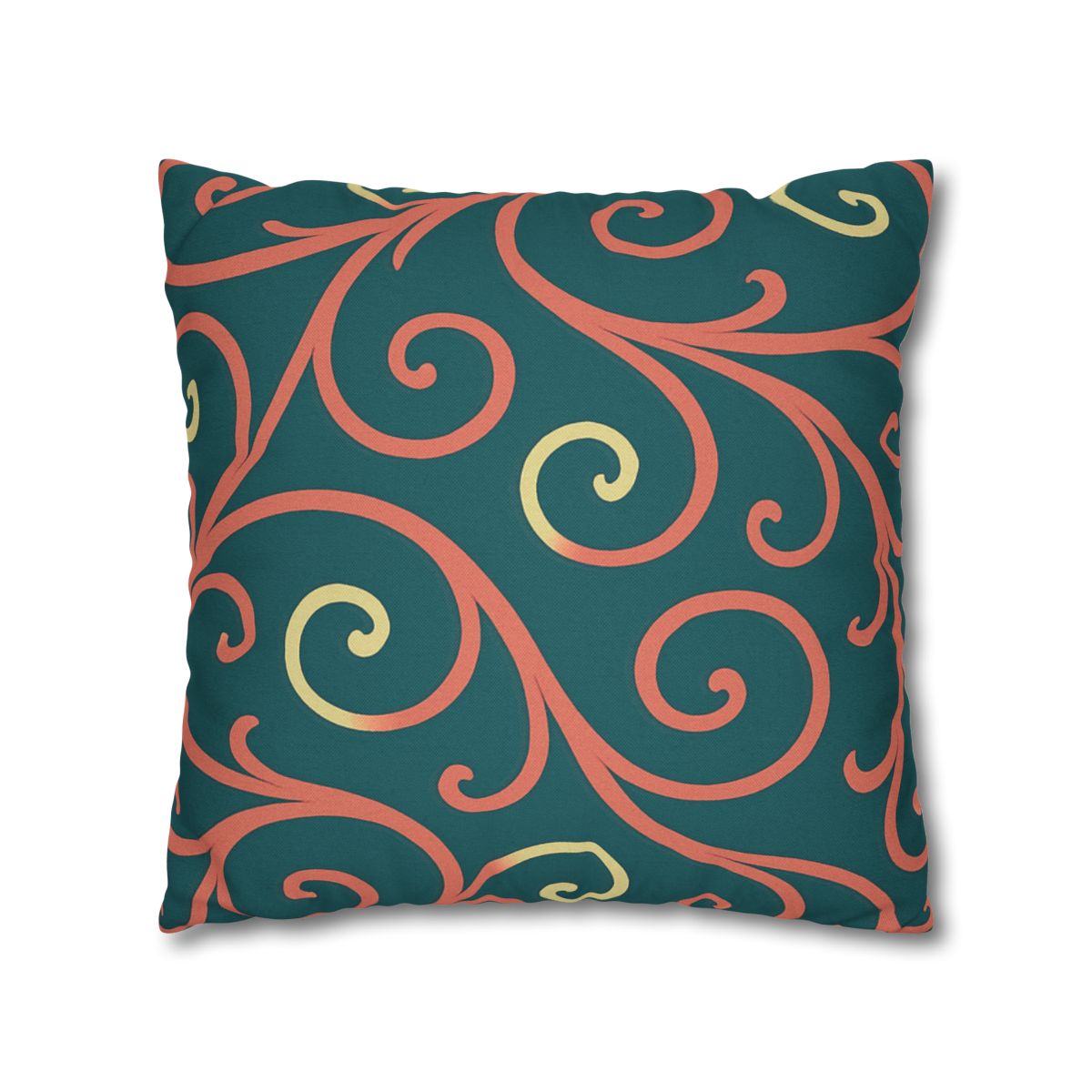 Curling Tendril Wave personalized pillow covers