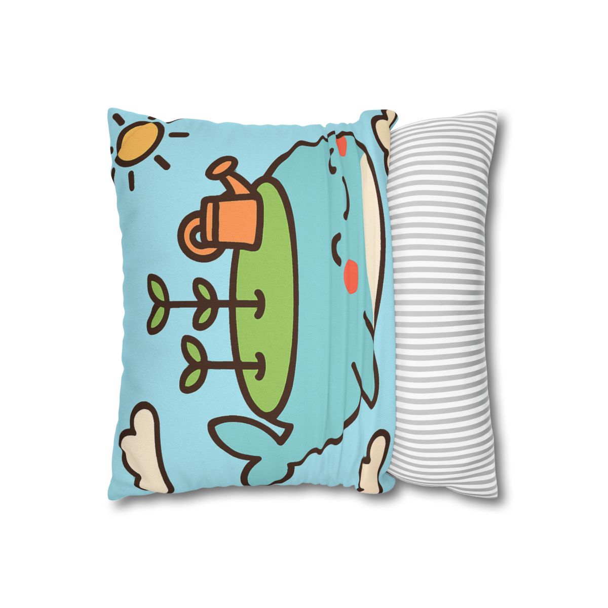 Sky Whale Seedling Planet Garden unique gift pillow cases
