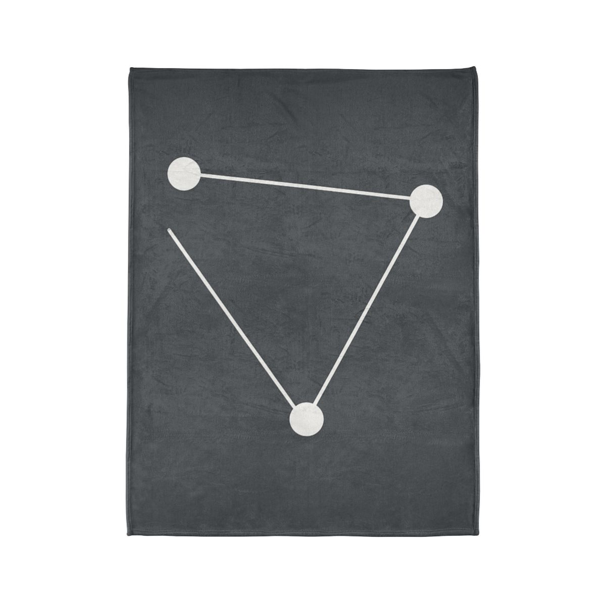 Triangular Line Constellation warm winter blankets