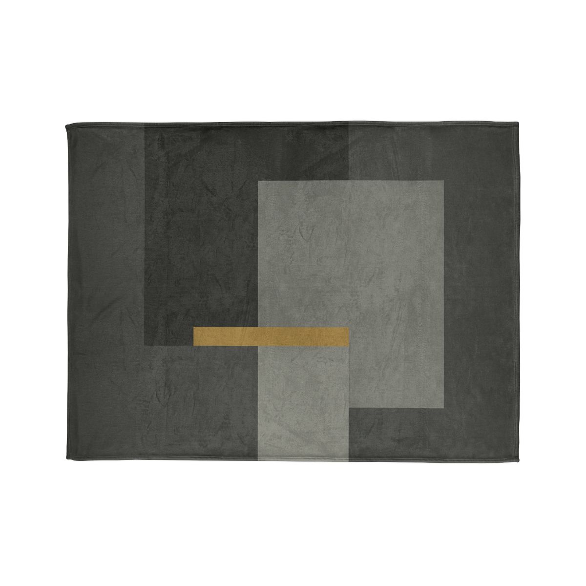 Offset Rectangles And Narrow Bridge soft fleece blankets