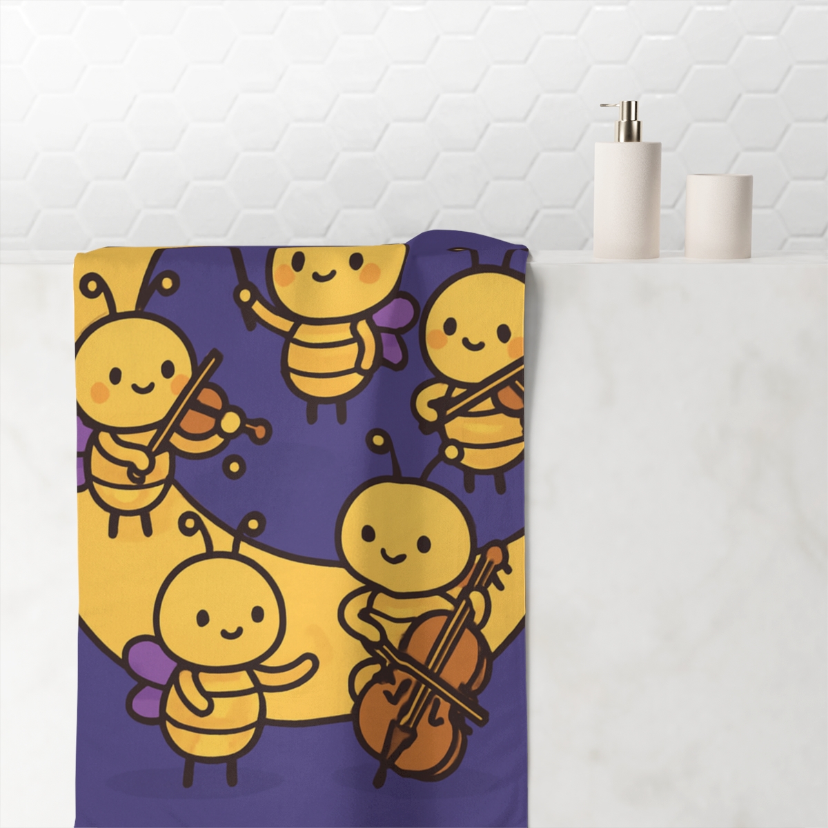 Moon Garden Firefly Orchestra comfortable face towels