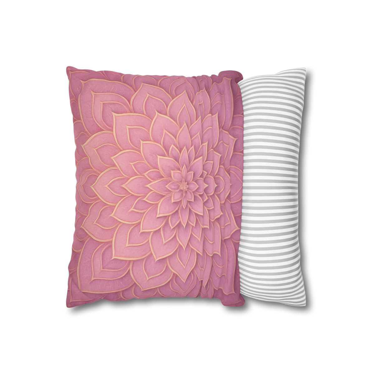 Petal Mandala Radiance unique gift pillow cases