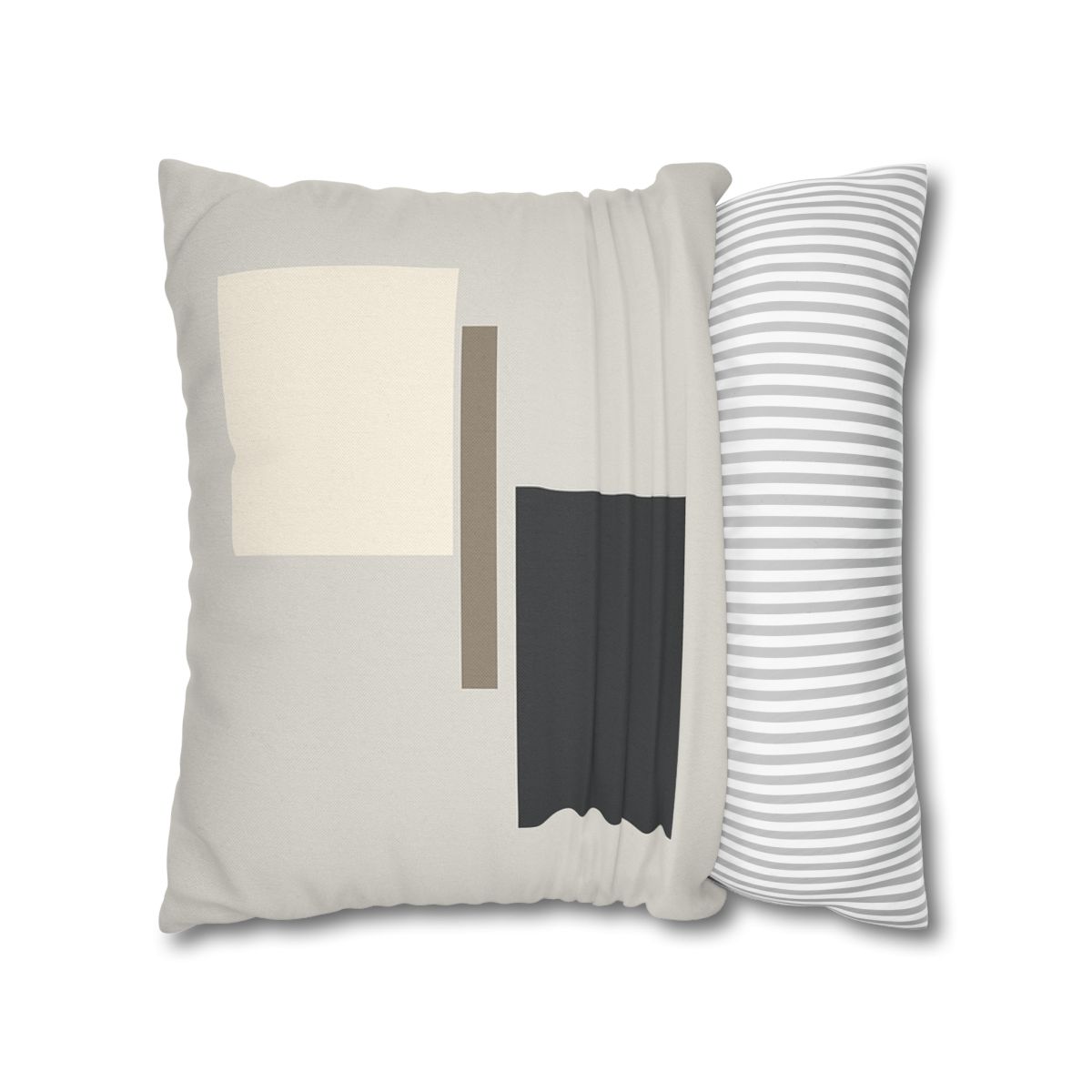 Offset Rectangle Pause custom pillow cases