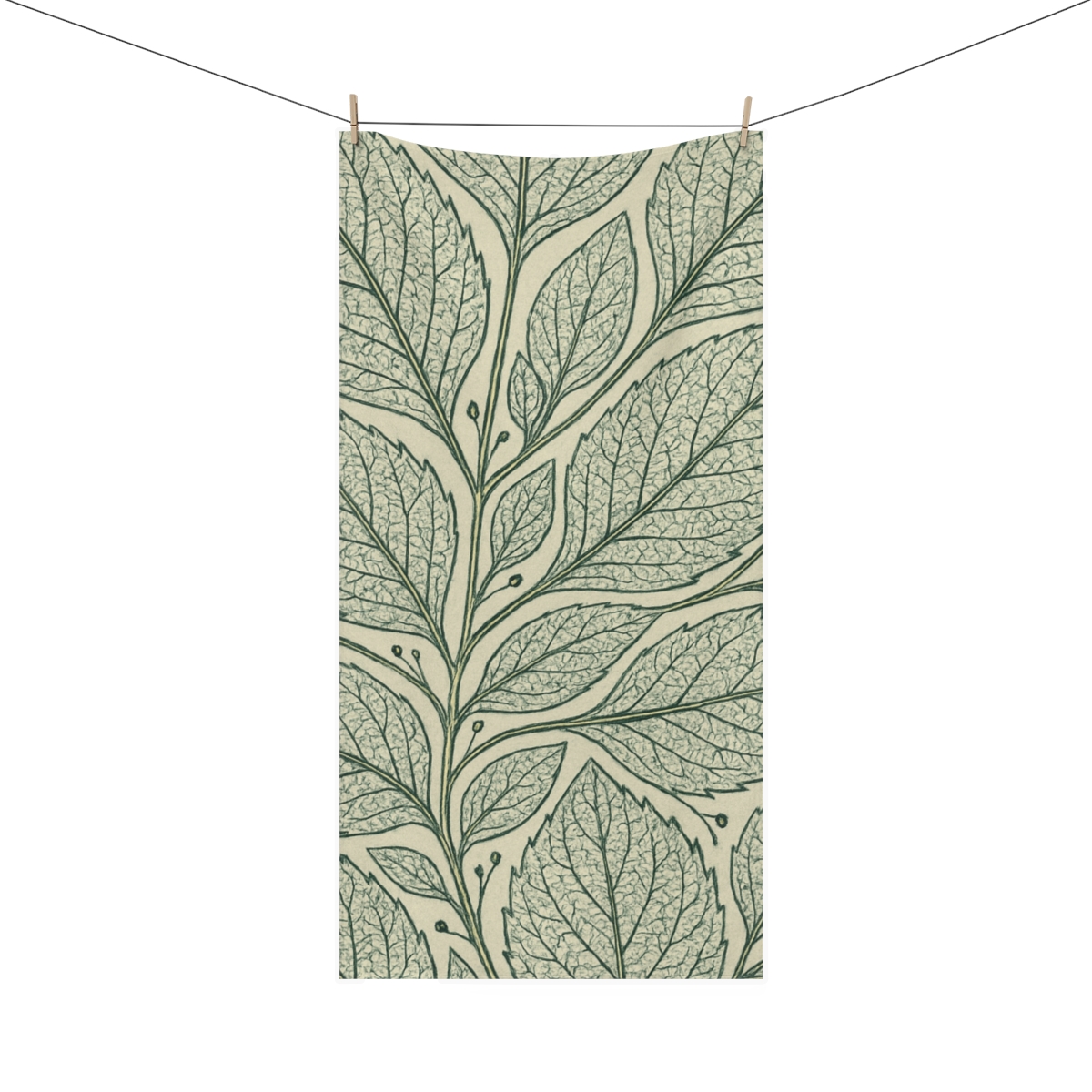 Venation Lacework personalized bath towels
