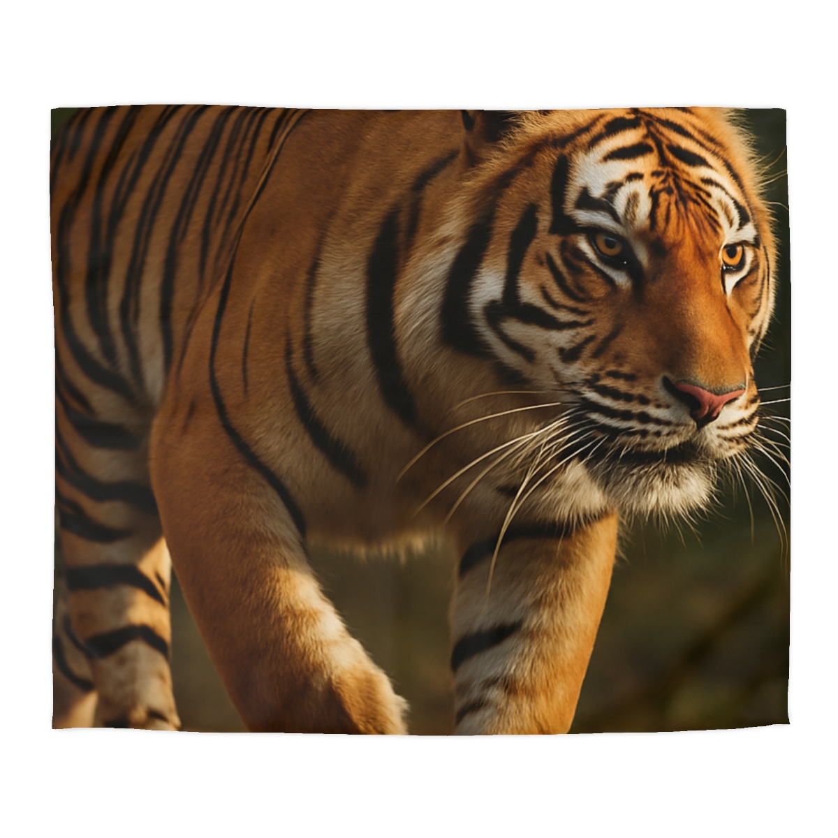 Forest Stalker Bengal Tiger custom duvets