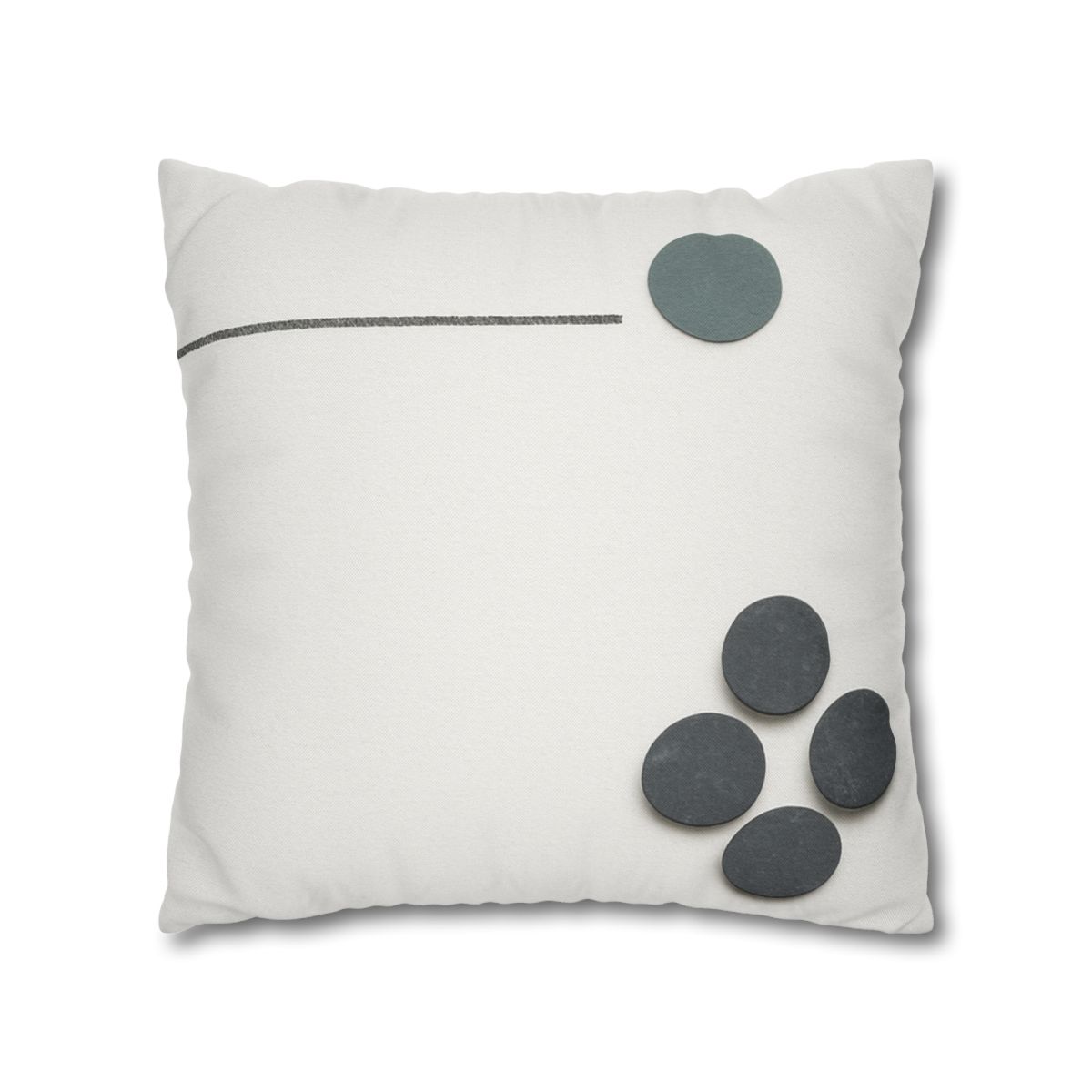 Clustered Dots With Broken Line trendy patterned pillow cases