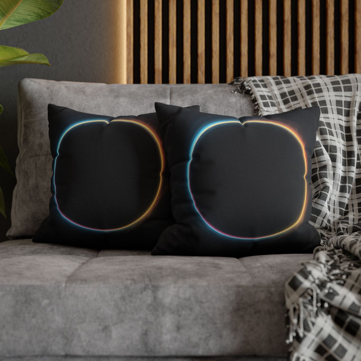 Lensing Halo Prism Drift personalized pillow covers