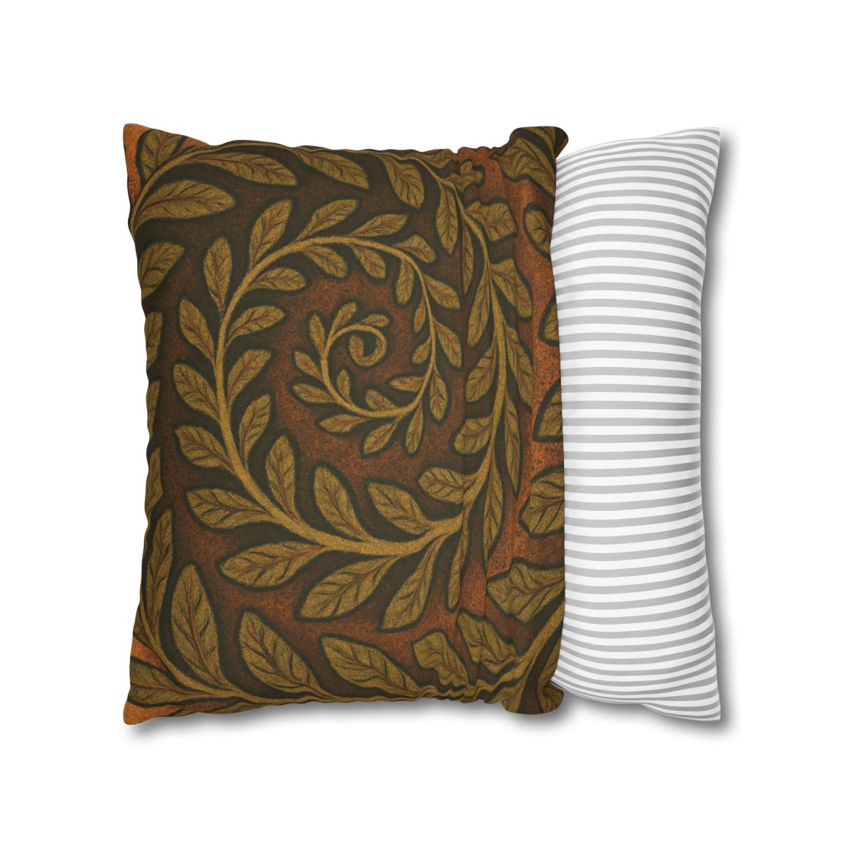 Frond Spiral Weave personalized pillow covers