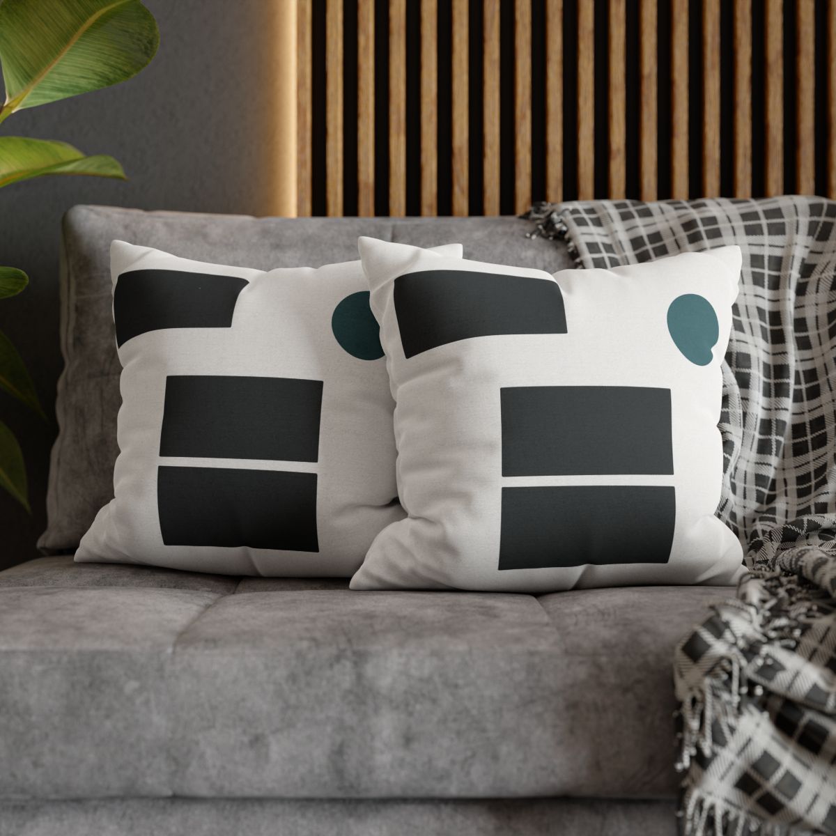 Orbiting Block Quartet unique gift pillow cases
