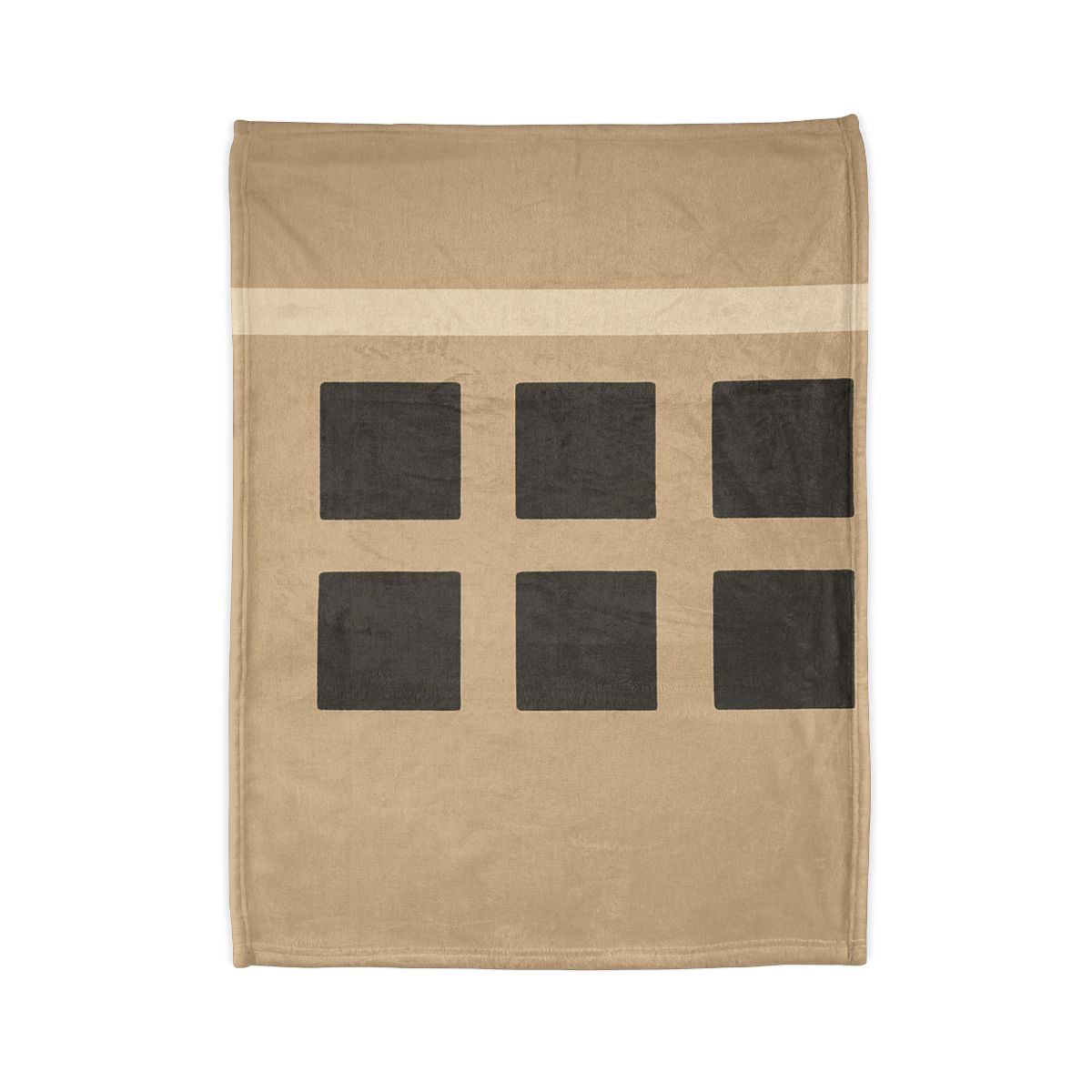 Short Grid With Missing Cell decorative home blankets