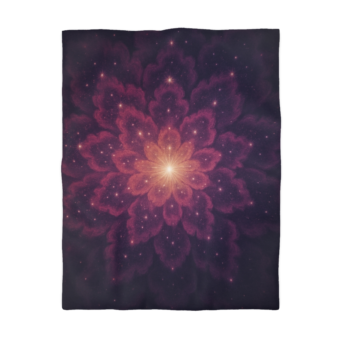 Starburst Fractal Bloom duvets for gifts