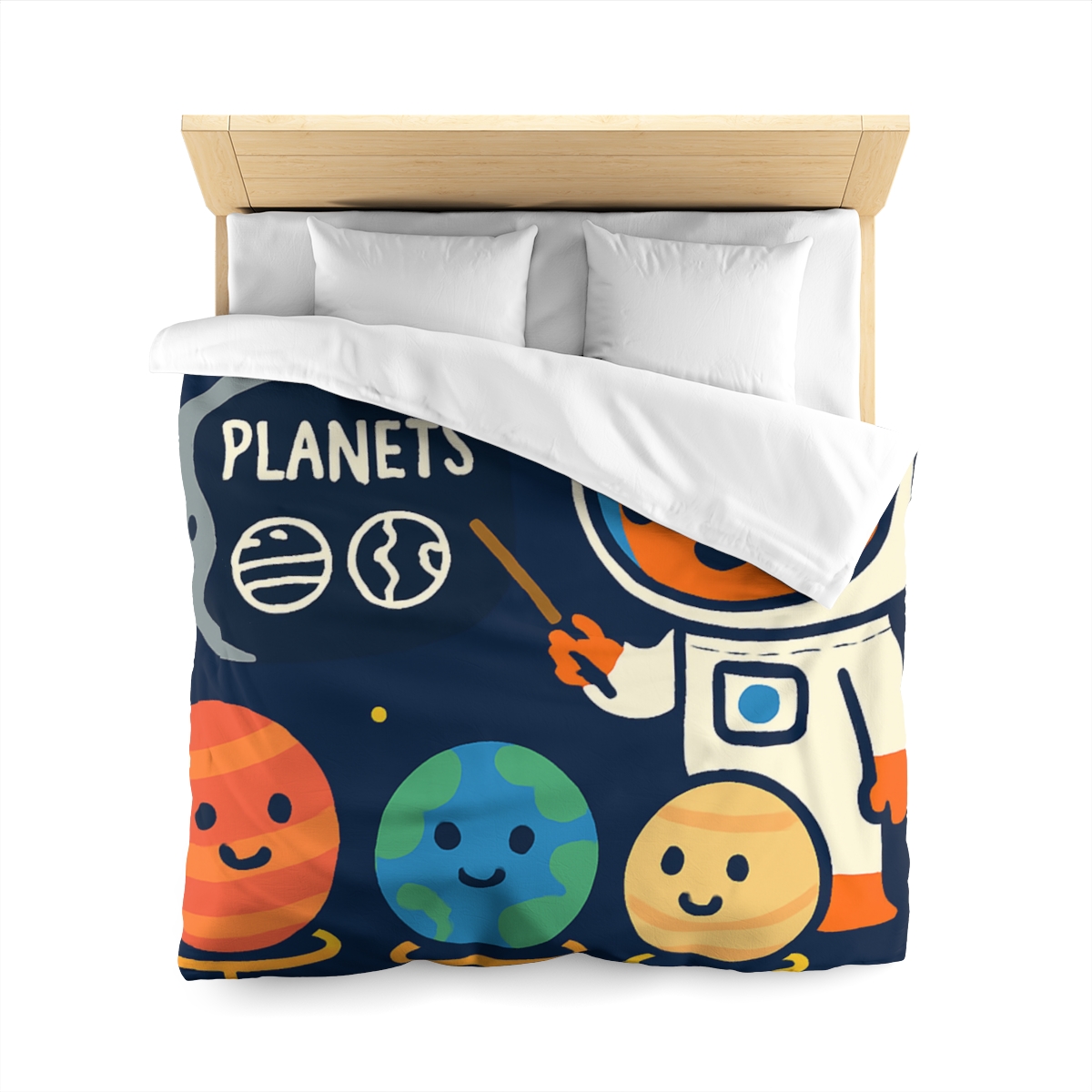 Comet Classroom With Astro Fox stylish duvet covers