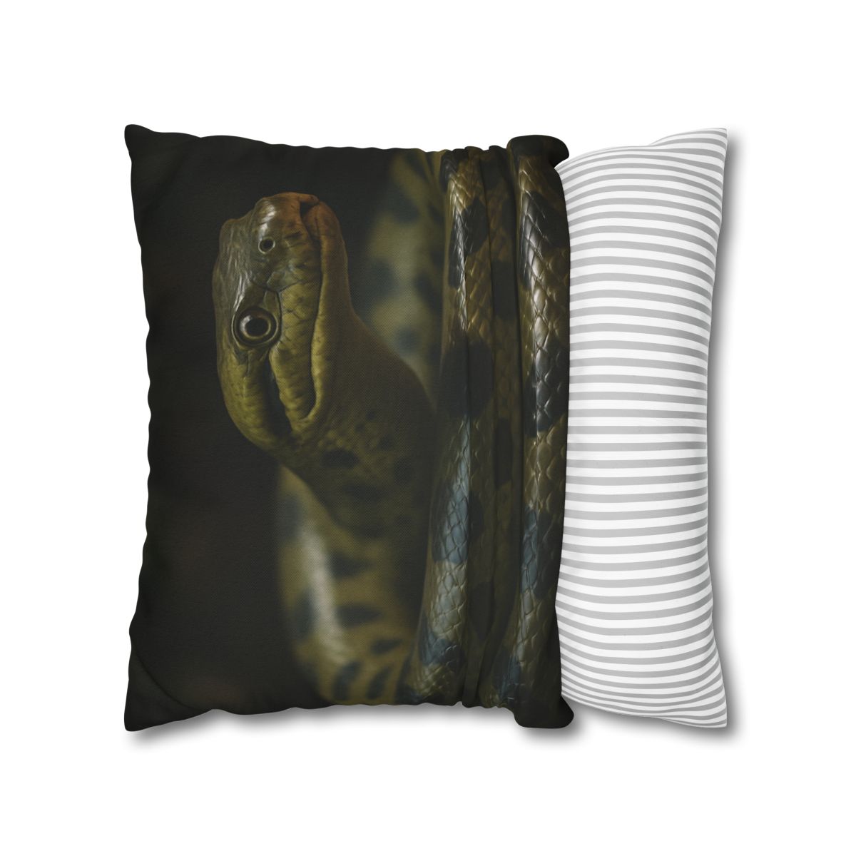 Silent Coil Green Anaconda custom pillow cases