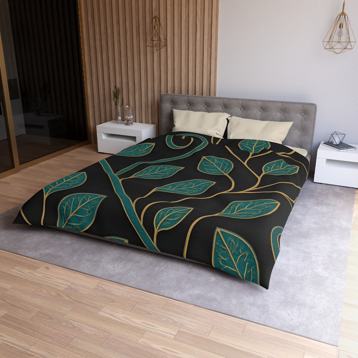 Vine Circuit Lattice personalized bedding duvets