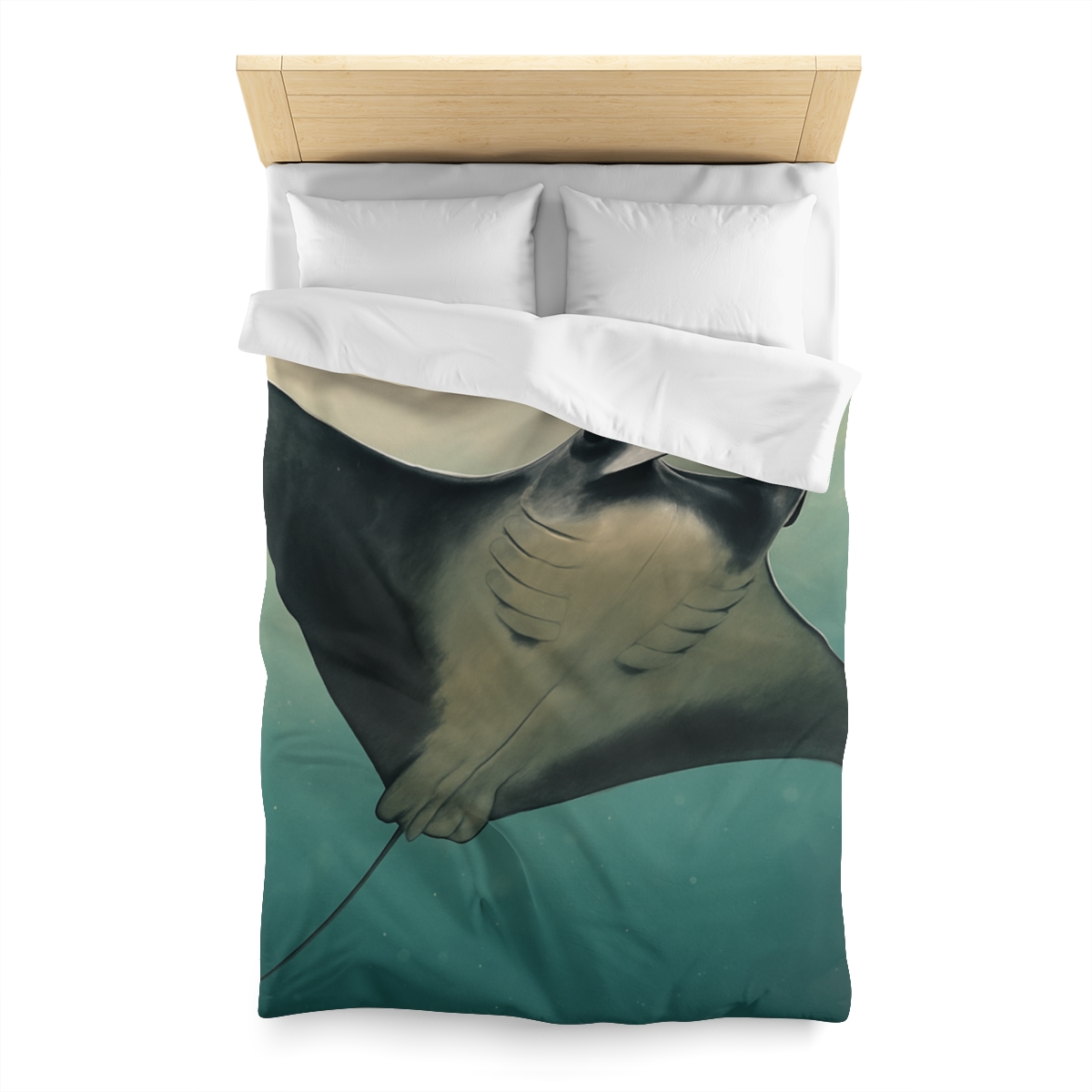 Velvet Current Manta Ray warm winter duvets